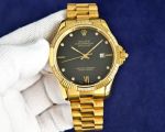 Rolex Datejust Imported 8215 Movement 41mm 316L Steel  Gold/TT President Band Watch